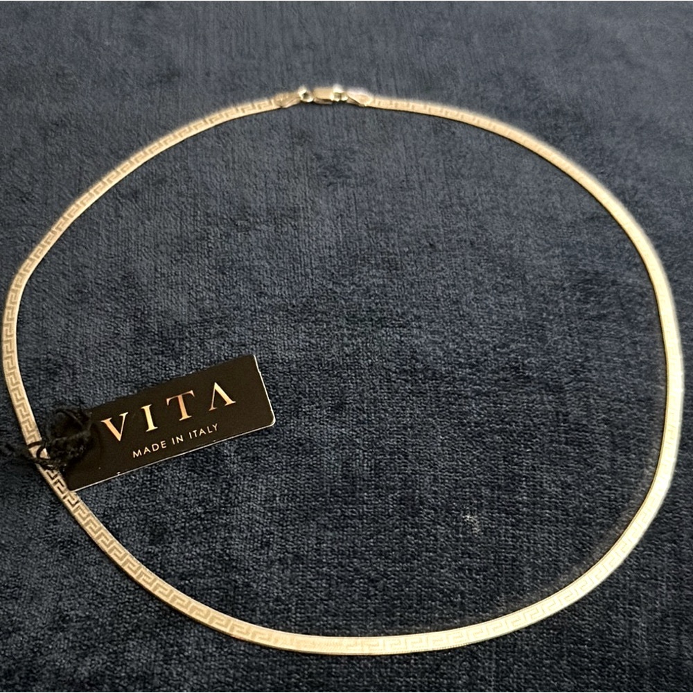 Vita Italian Sterling Silver Necklace